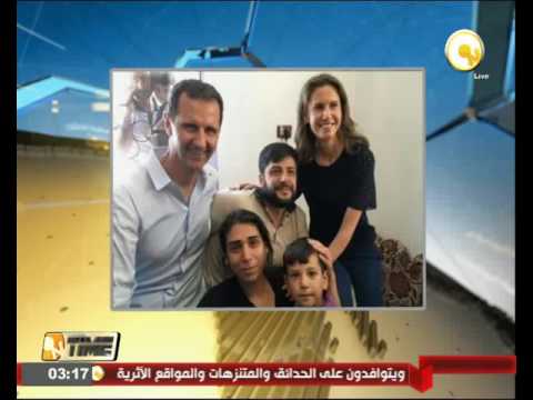 بالفيديو بشار الأسد يزور عددا من جرحى الجيش في مناطق عدة من ريف حمص