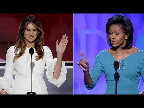 زوجة دونالد ترامب تنتحل جملا من خطاب لميشال أوباما