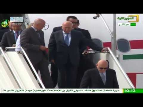 فيديو وصول رئيس الوزراء اللبناني تمام سلام للمشاركة مع الوفود