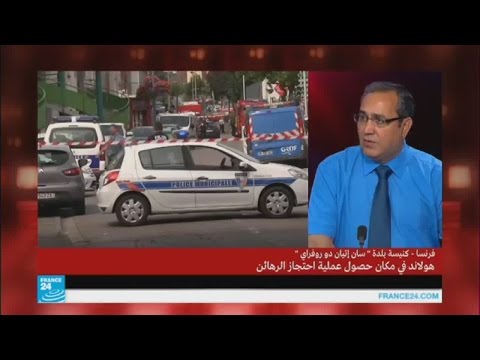 بالفيديو القصد من الاعتداء على الكنيسة هو ضرب السلم الاجتماعي في فرنسا