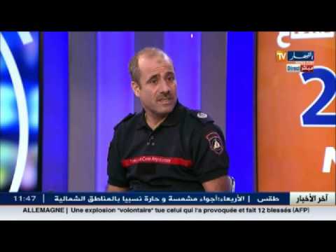 حوار صحافي مع الرائد رابح بن محي الدين على قناة النهار