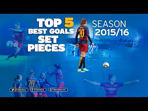 شاهد أفضل 5 أهداف لسيدات البارسا