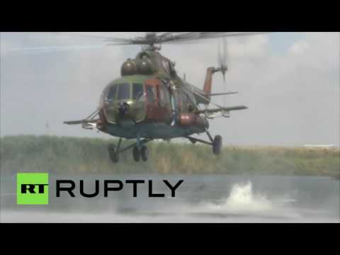 بالفيديو اختبار مفاجئ لوحدات مكافحة التطرف الروسية