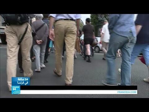 شاهد مدينة بايون الفرنسية تفتتح مهرجانها السنوي في موعده