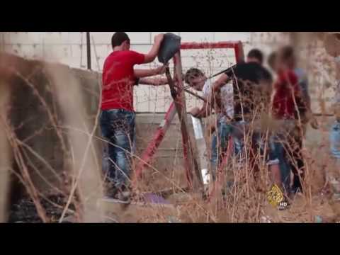 شاهد هكذا صُنع منجنيق انتفاضة الأقصى