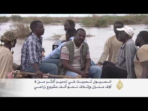 خسائر بشرية ومادية بسبب فيضانات شرق السودان