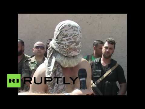 بالفيديو استمرار خروج المدنيين والمسلحين عبر ممر الشيخ سعيد