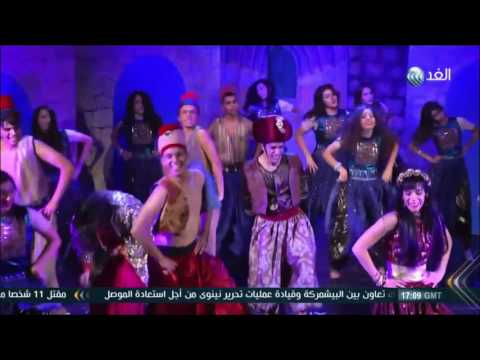 شاهد فرقة موال النصراوية ولوحاتها الفنية