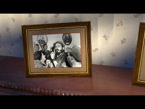 شاهد فيدل كاسترو يحتفل بعيده التسعين