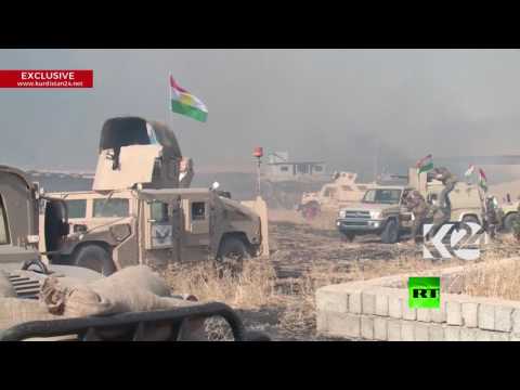 شاهد البيشمركة تشنُّ هجومًا جديدًا على داعش قرب الموصل