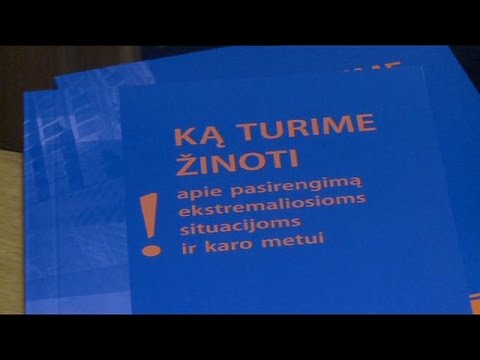 دليل توجيه جديد في حال حدوث حرب في لتوانيا