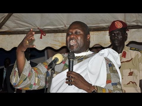 بالفيديو رياك مشار يصل الى الكونغو الديمقراطية