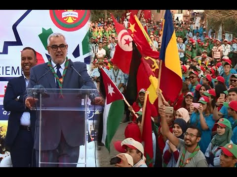 بالفيديو بنكيران يحيي بعض الدول بالعربية و الانجليزية