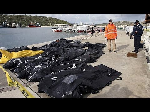 بالفيديو  كيفية التعرف على هويات الهالكين من اللاجئين