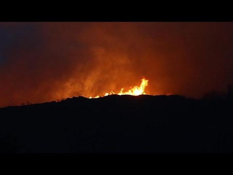 حرائق في شمال إسبانيا صعبتْ السيطرة عليها