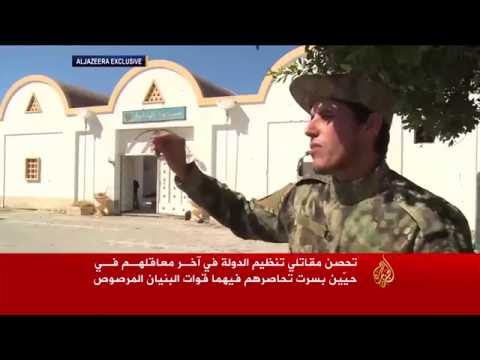 بالفيديو تحصن مقاتلي داعش بآخر معاقلهم في سرت