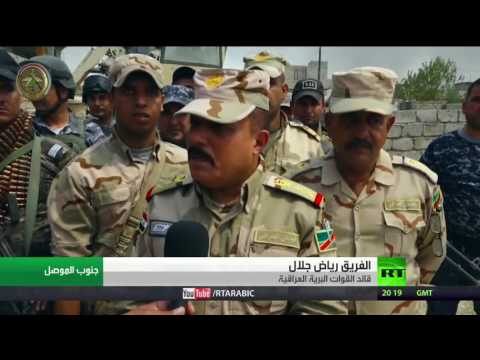 تواصل الحملة ضد داعش جنوب الموصل