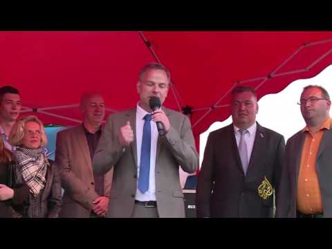 بالفيديو حزب مناهض للمهاجرين يتقدم خطوة في ألمانيا