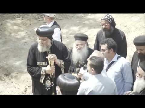 بالفيديو  البابا تواضروس يزور الكنيسة القبطية في المغطس الأردني