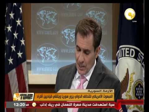 بالفيديو المبعوث الأميركي للتحالف الدولي يزور سورية