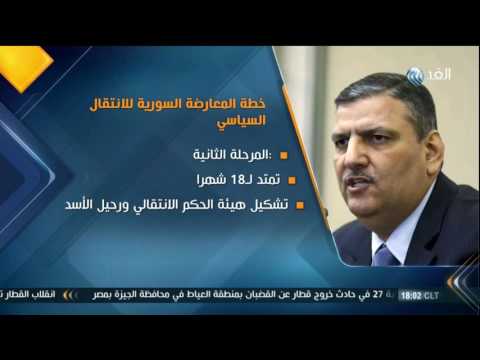 شاهد خطة المعارضة السورية للانتقال السياسي