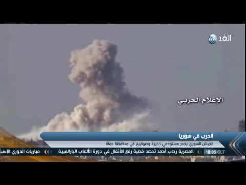 شاهد الجيش السوري يكثف هجماته ضد مواقع المعارضة