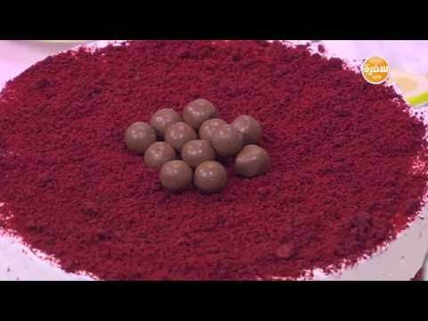 طريقة عمل تشيز كيك ريد فيلفيت