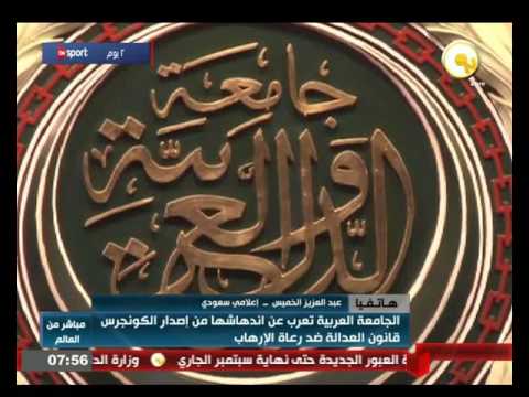 بالفيديو الجامعة العربية تعرب عن إندهاشها من إصدار الكونغرس قانون العدالة ضد رعاة الإرهاب