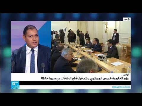 بالفيديو بشير النفزي يؤكّد أن منصف المرزوقي لم يخطئ حين قطع العلاقات مع سورية