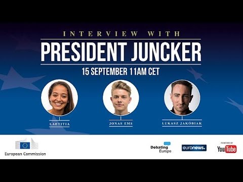 شباب أوروبيون يطرحون الأسئلة على رئيس المفوضية الأوروبية