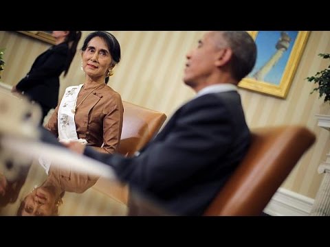 شاهد أوباما يعلن استعداده لرفع العقوبات عن ميانمار