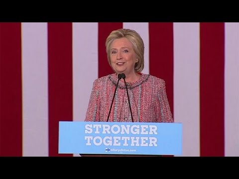 شاهد كلينتون تستأنف حملاتها الانتخابية