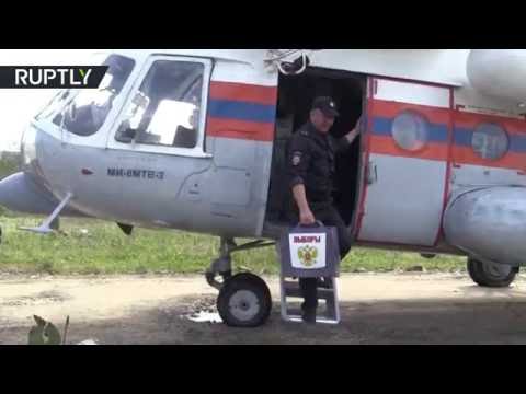 شاهد الطوارئ الروسية تضمن مشاركة سكان شرق البلاد في الانتخابات المقبلة