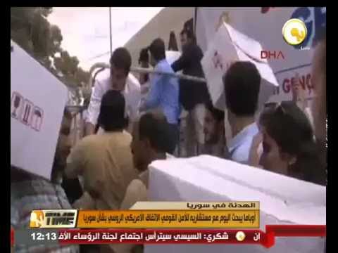 شاهد أوباما يناقش مع مستشاريه للأمن القومي الاتفاق الأميركي الروسي بشأن سورية