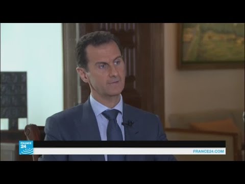 شاهد بشار الأسد يؤكد أن أميركا ليست جادة في قتال الإرهاب