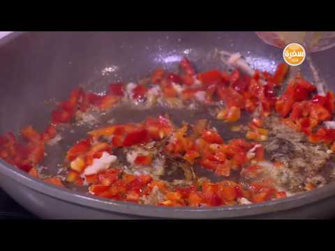 طريقة عمل كريب محشي بالسمك