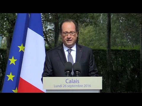 بالفيديو فرانسوا هولاند في أدغال كالي