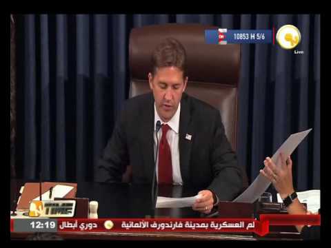 بالفيديو  أوباما يعتبر وقف الكونغرس للفيتو الرئاسي مسيسا