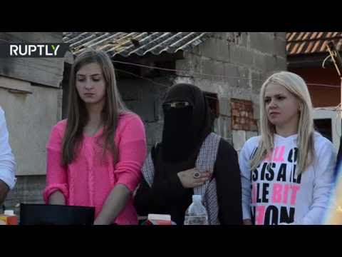 أول منتقبة تترشح للانتخابات في البوسنة والهرسك