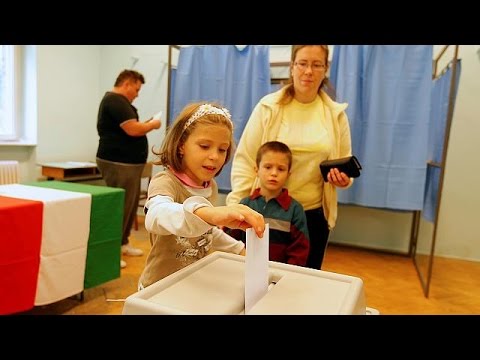 بالفيديو  رئيس الحكومة المجرية يدلي بصوته في استفتاء إعادة التوطين الاجباري للمهاجرين