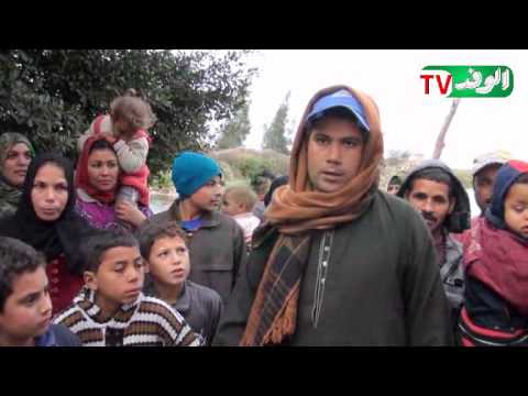 أبوجازية في المنوفية تعاني بسبب كوبري