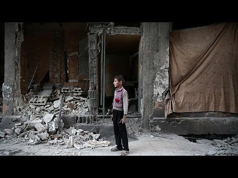 بالفيديو حرب شوارع في مدينة حلب بين النظام والمعارضة