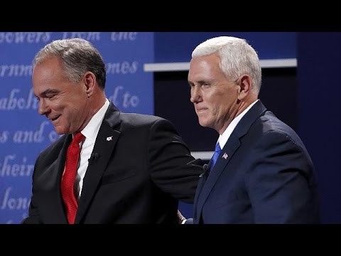 بالفيديو نقاش حاد بين نائبي المرشحين للرئاسة الأميركية
