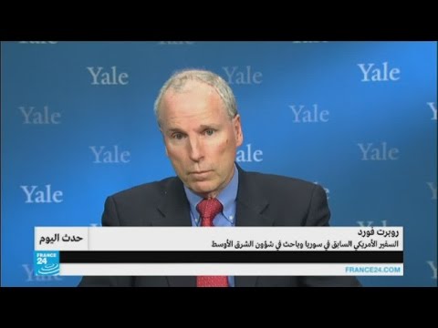 بالفيديو سفير أميركا الأسبق في سورية يُؤكّد أن رحيل الأسد غير وارد