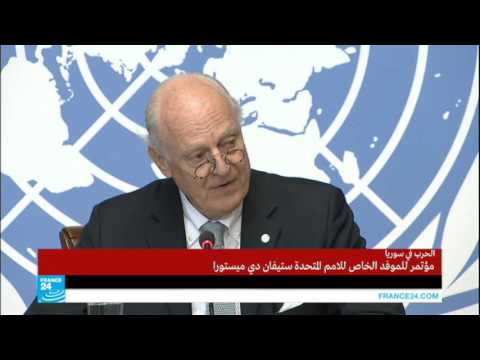 بالفيديو دي ميستورا يكشف عن أعداد مقاتلي جبهة النصرة في حلب
