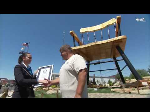 بدين أميركي يدخل موسوعة غينيس بتصنيع أشياء ضخمة