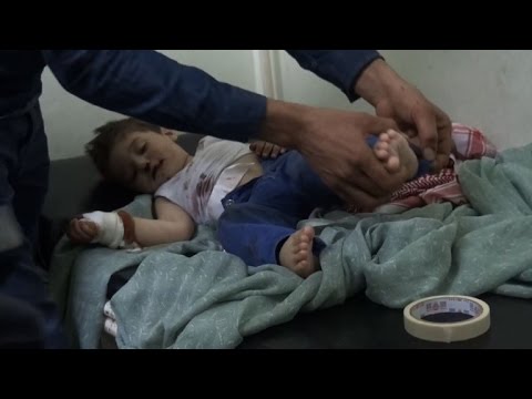 شاهد تفجير انتحاري في حفل زفاف في سورية