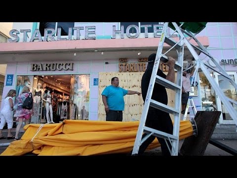بالفيديو الإعصار ماثيو يصل إلى  ولاية فلوريدا الأميركية