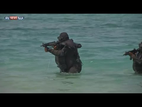 شاهد بدء مناورات درع الخليج في السعودية