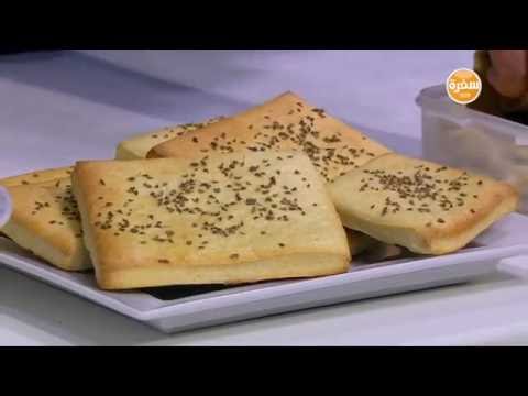 طريقة عمل ومقادير شرائح خبز بدقيق السميد